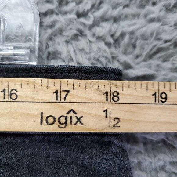 Old Navy Jeans Women’s Size 16 Long Black Curvy Skinny Stretch Denim 5-Pocket - Picture 6 of 12